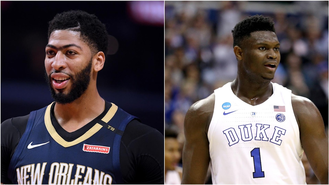 Anthony Davis et Zion Williamson