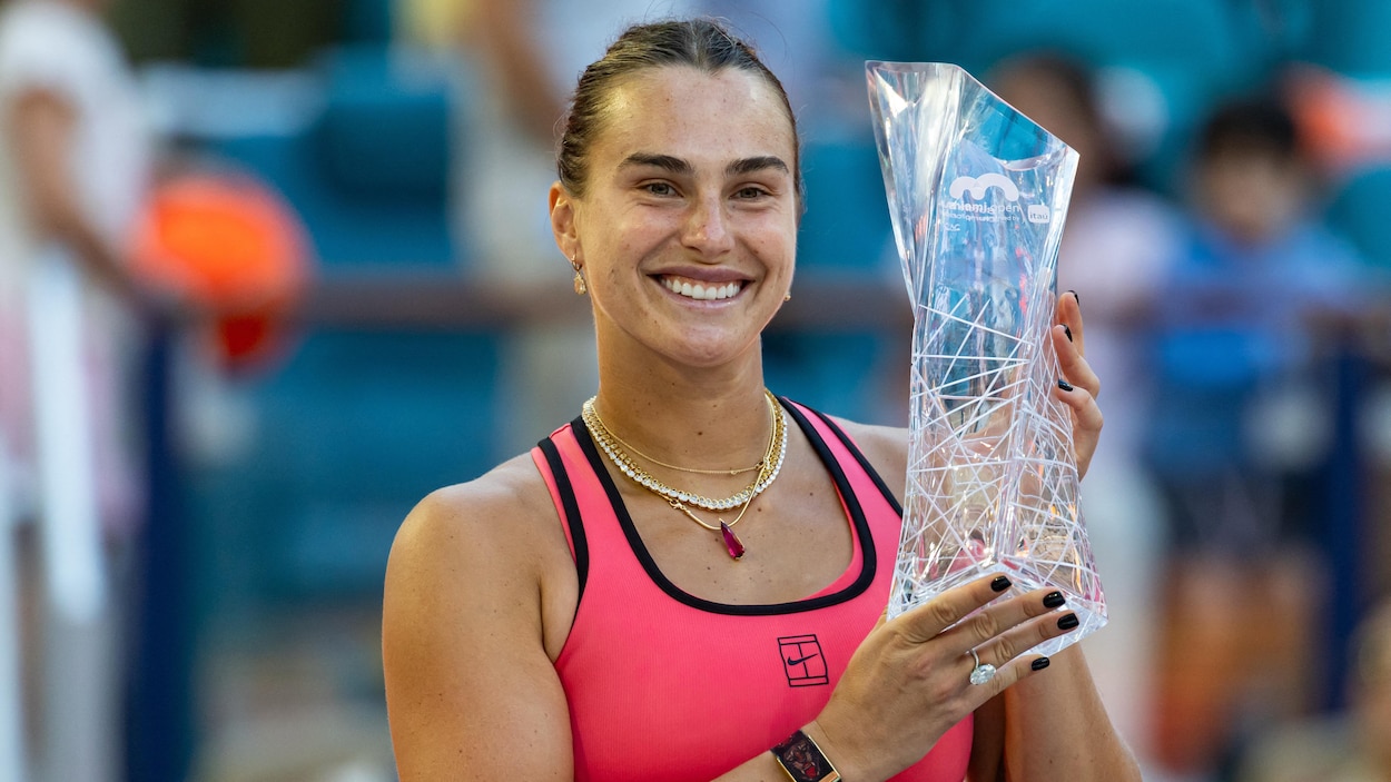 Après Indian Wells, Aryna Sabalenka remporte le tournoi de Miami