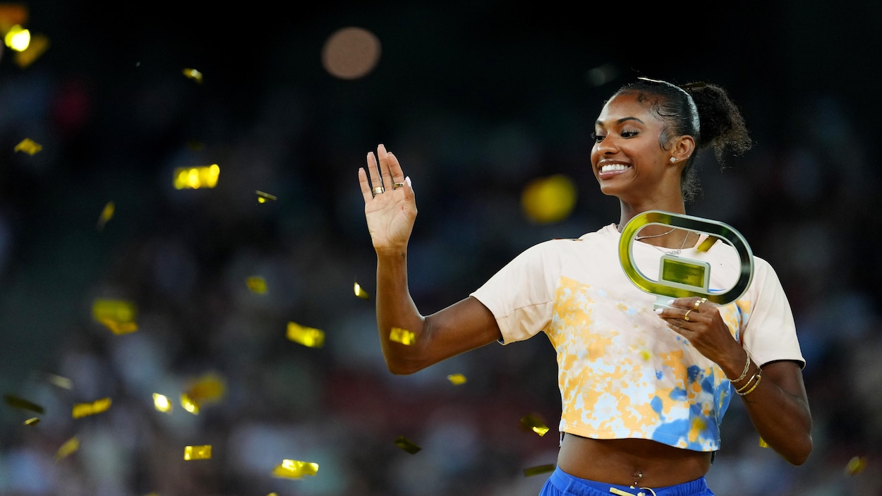 L'Américaine Masai Russell bat le record du monde du 100 m haies