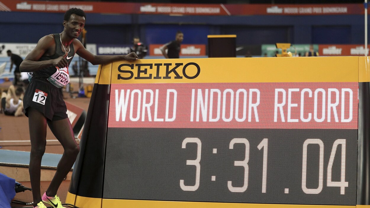 Samuel Tefera est le nouveau roi du 1500 m en salle.