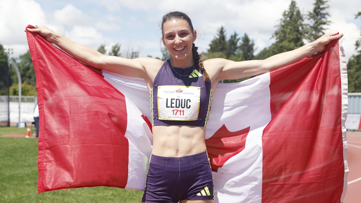 Audrey Leduc s’offre un troisième titre national de suite au 200 m