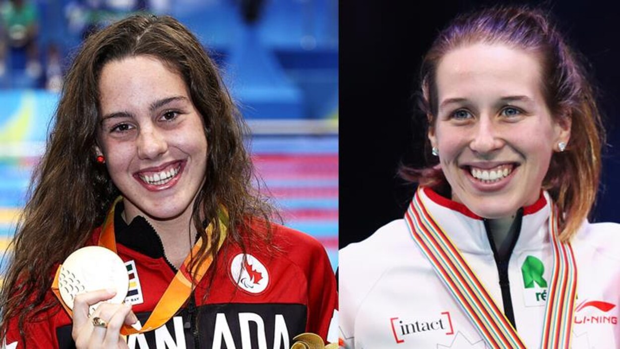 Aurélie Rivard et Marianne St-Gelais