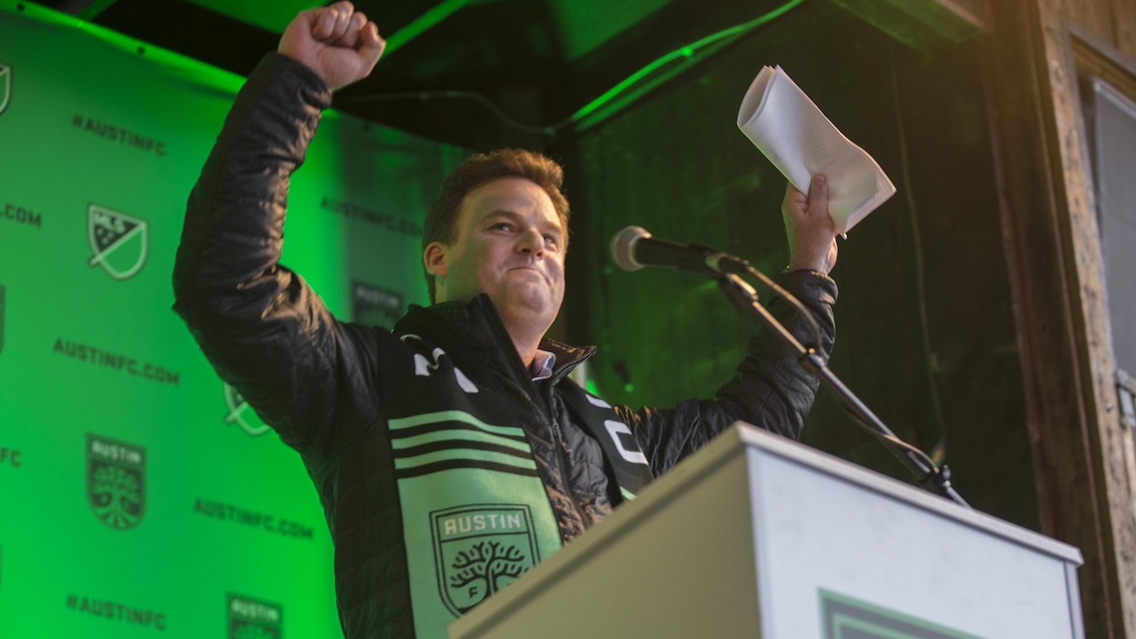 Anthony Precourt, propriétaire majoritaire de la franchise de la MLS à Austin au Texas