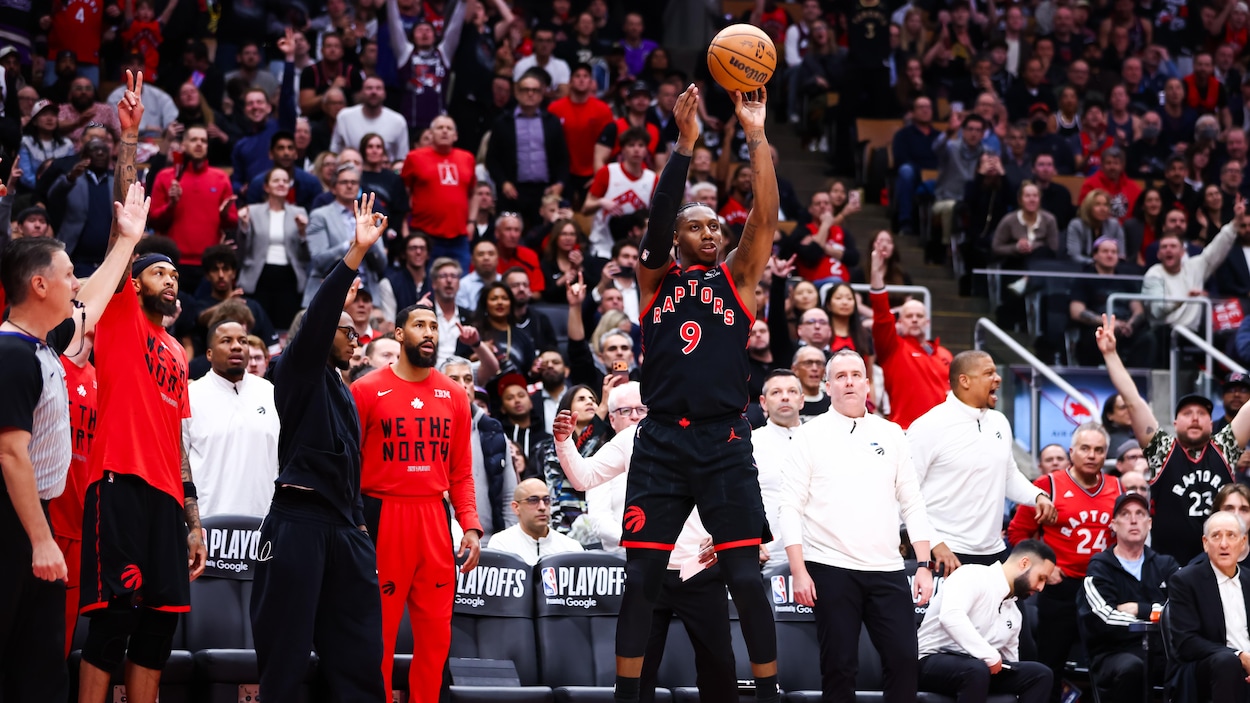 Les Raptors réduisent l’écart dans leur série face aux Cavaliers