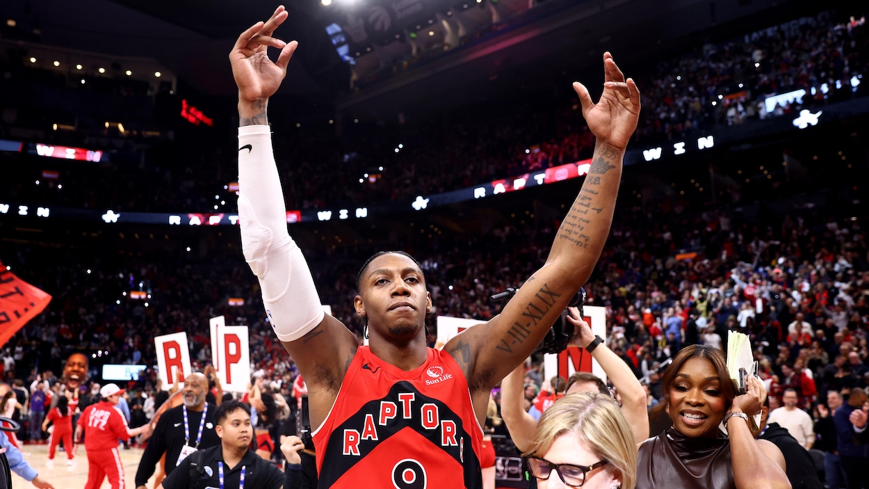 RJ Barrett envoie les Raptors en match 7 contre les Cavaliers
