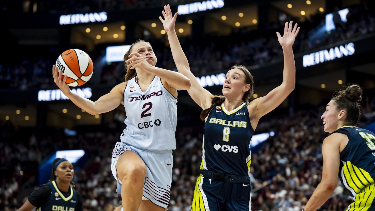 Tempo et Wings établissent un record d’assistance de la WNBA à Montréal
