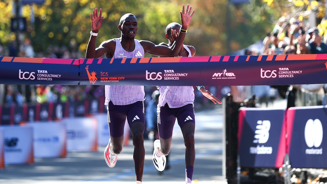 Triplés kényans au marathon de New York