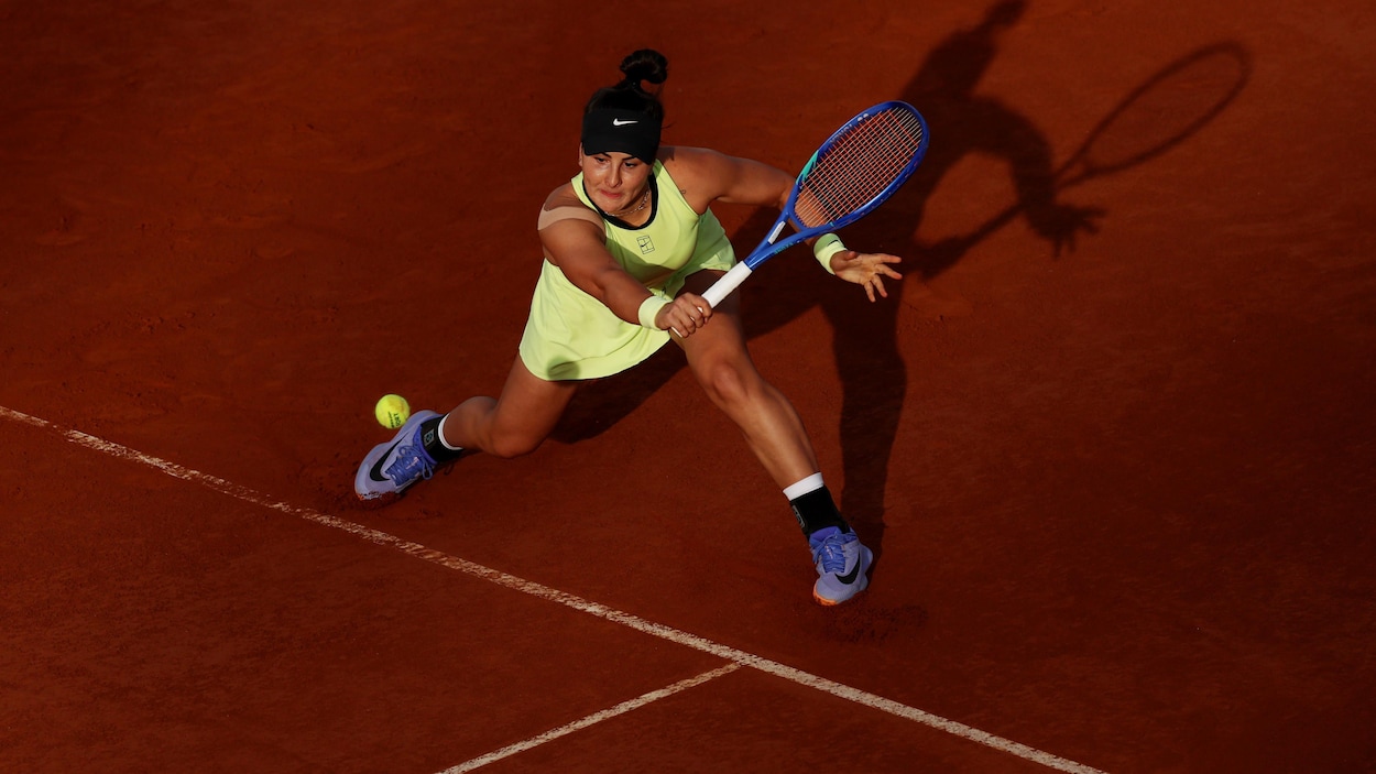 Andreescu baisse pavillon devant Bencic au 2e tour à Rome