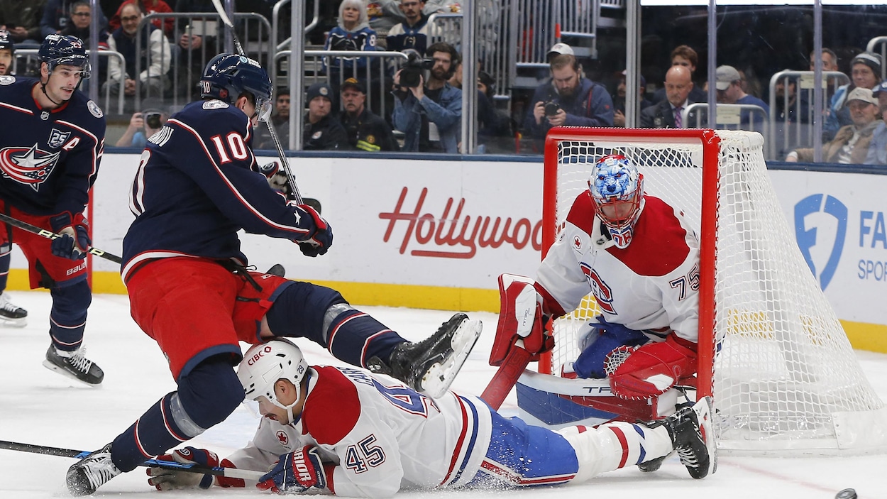 Le Canadien soutire un point à Columbus, mais subit une 6e défaite en 7 matchs