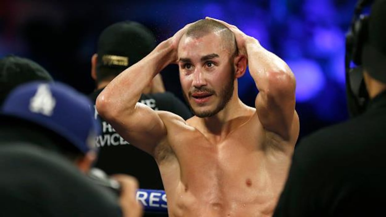 Il attend la décision des juges au terme de son combat face au Mexicain Antonio de Marco, à Las Vegas, en octobre 2018.