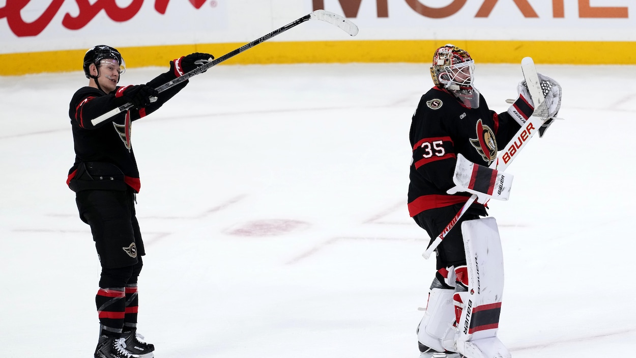 Linus Ullmark brille à son retour dans un gain des Sénateurs