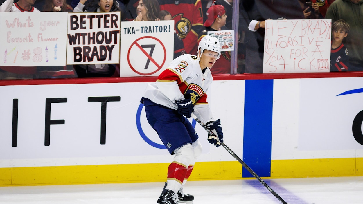 Un retour mouvementé pour Brady Tkachuk