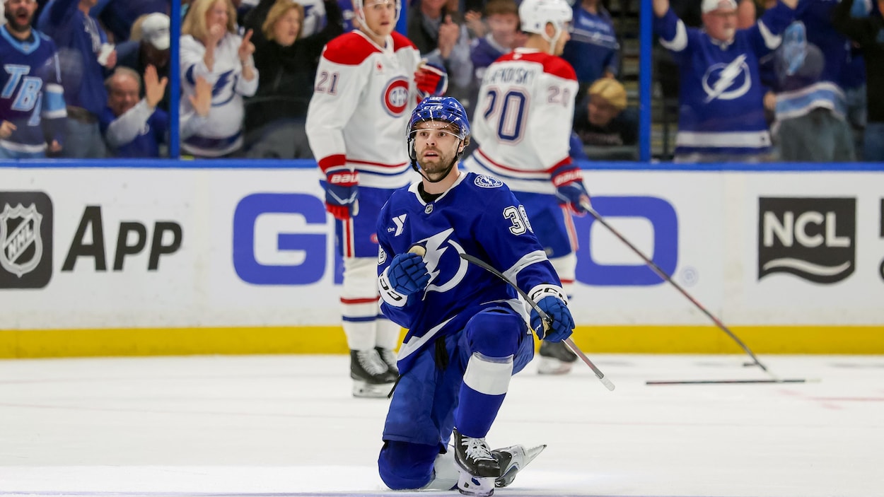 Brandon Hagel, le « leader charismatique » du Lightning, fait sentir sa présence