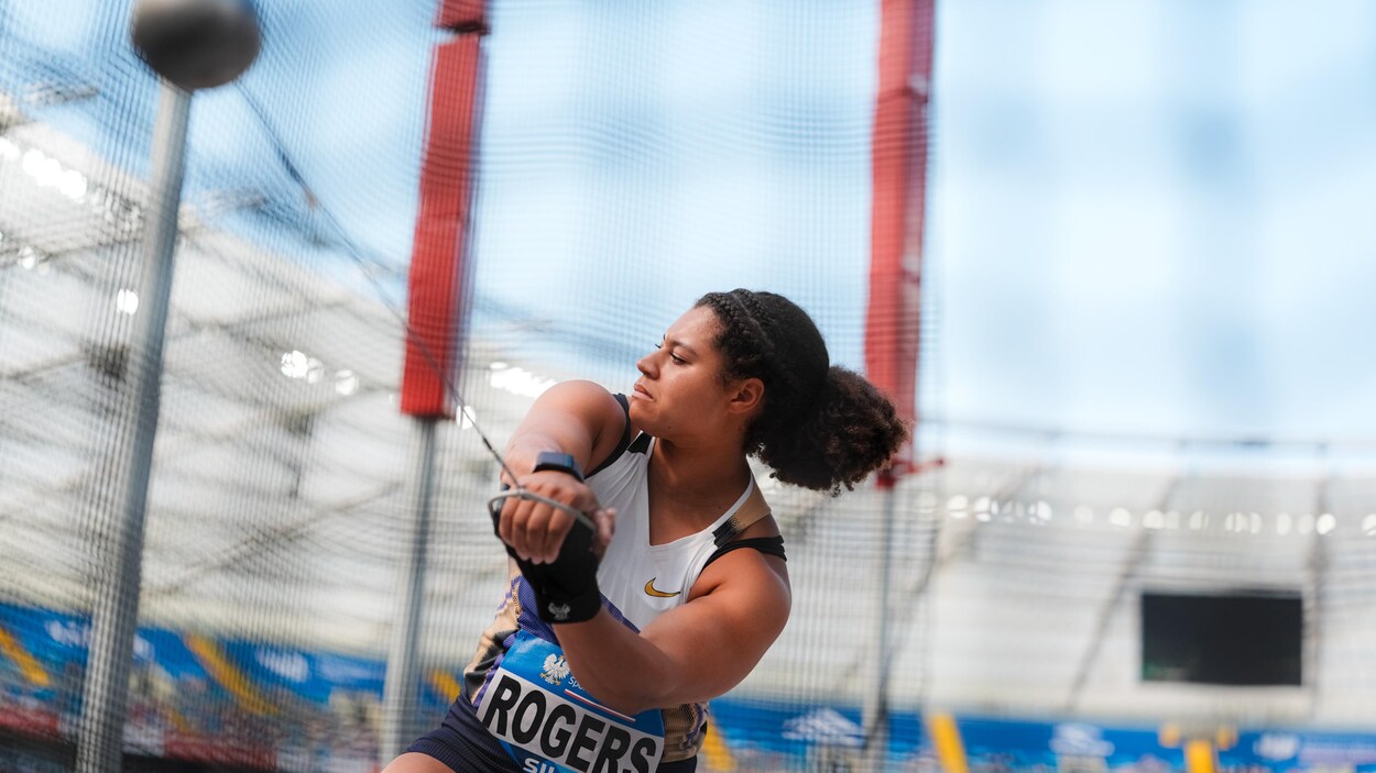 Camryn Rogers finit 2e au lancer du marteau à la Classique Prefontaine