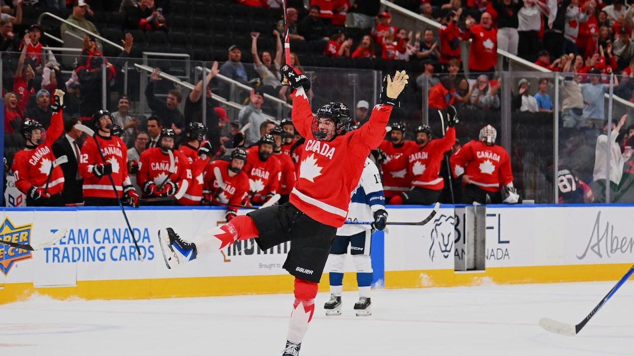 Le Canada jouera pour l’or à la Coupe Hlinka-Gretzky