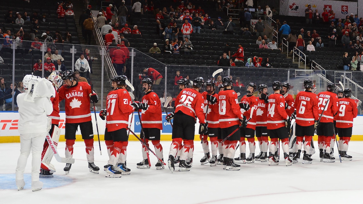 Trois en trois pour le Canada à la Coupe Hlinka-Gretzky