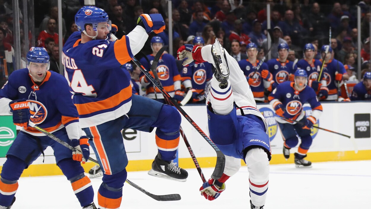 Le Canadien de Montréal défait 2-1 en fin de match par les Islanders de New York.