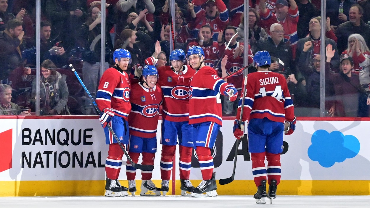 Le Canadien revient de l’arrière et l’emporte contre les Hurricanes