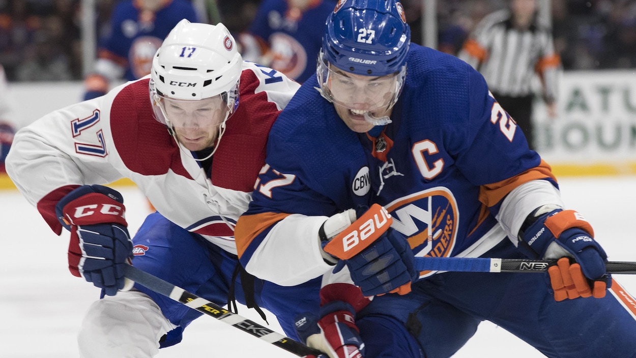 Le Canadien s'incline 2-1 face aux Islanders de New York.