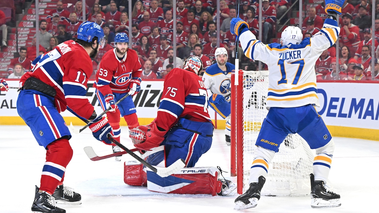 Le Canadien s’effondre devant les Sabres, qui forcent la tenue d’un 7e match