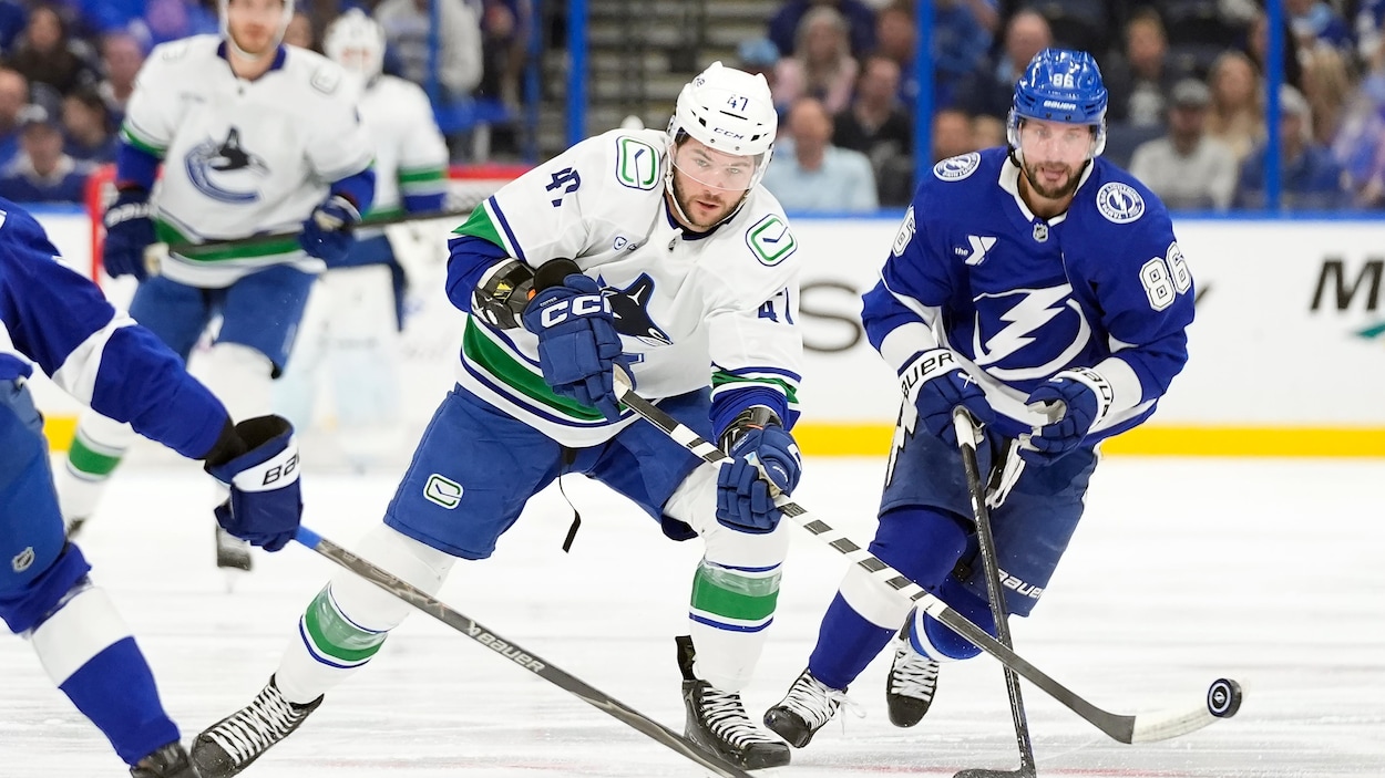 Nikita Kucherov et le Lightning s’imposent contre les Canucks