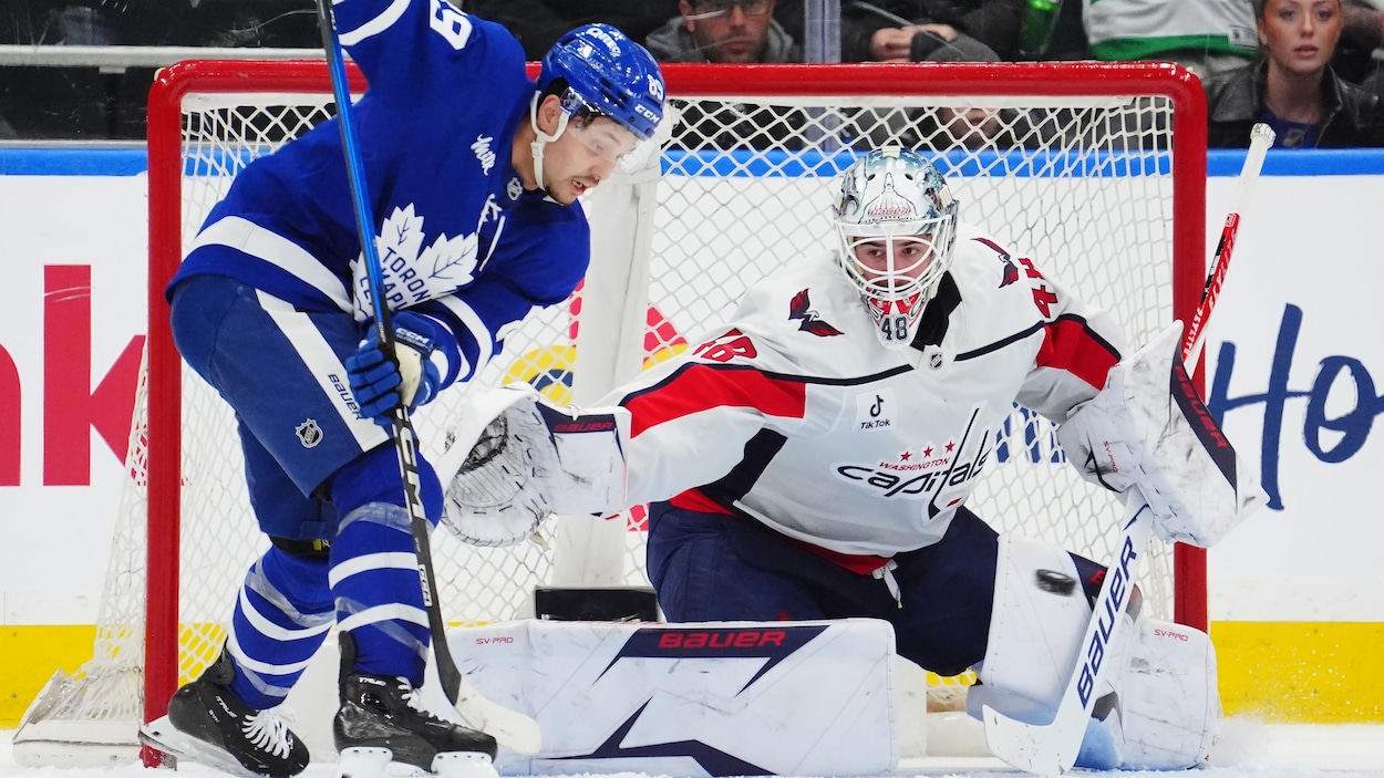 Logan Thompson et les Capitals blanchissent les Maple Leafs