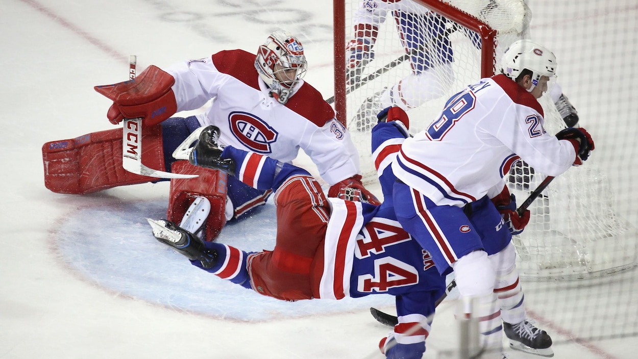 Carey Price en action contre les Rangers