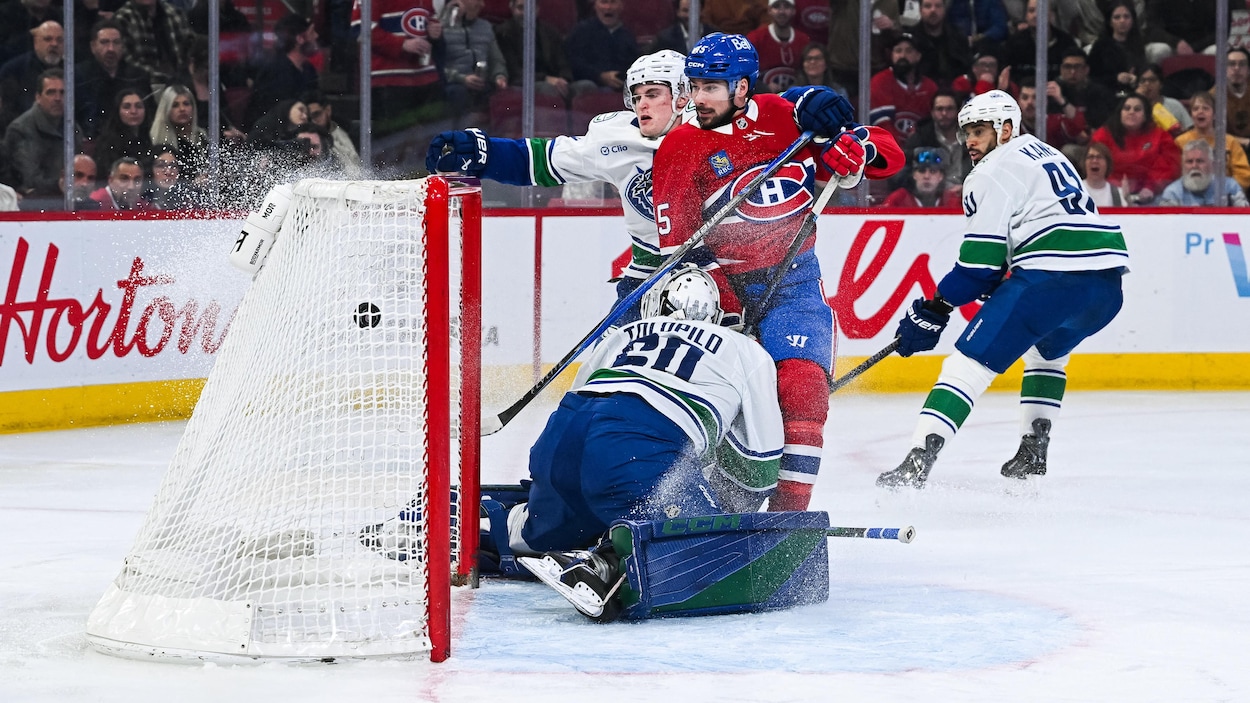 Le Canadien s’éclate en troisième période et défait les Canucks