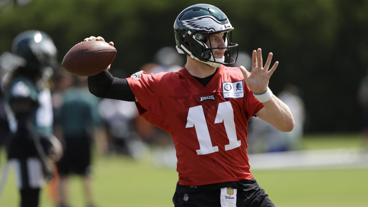 Carson Wentz sera-t-il le quart partant des Eagles au ...