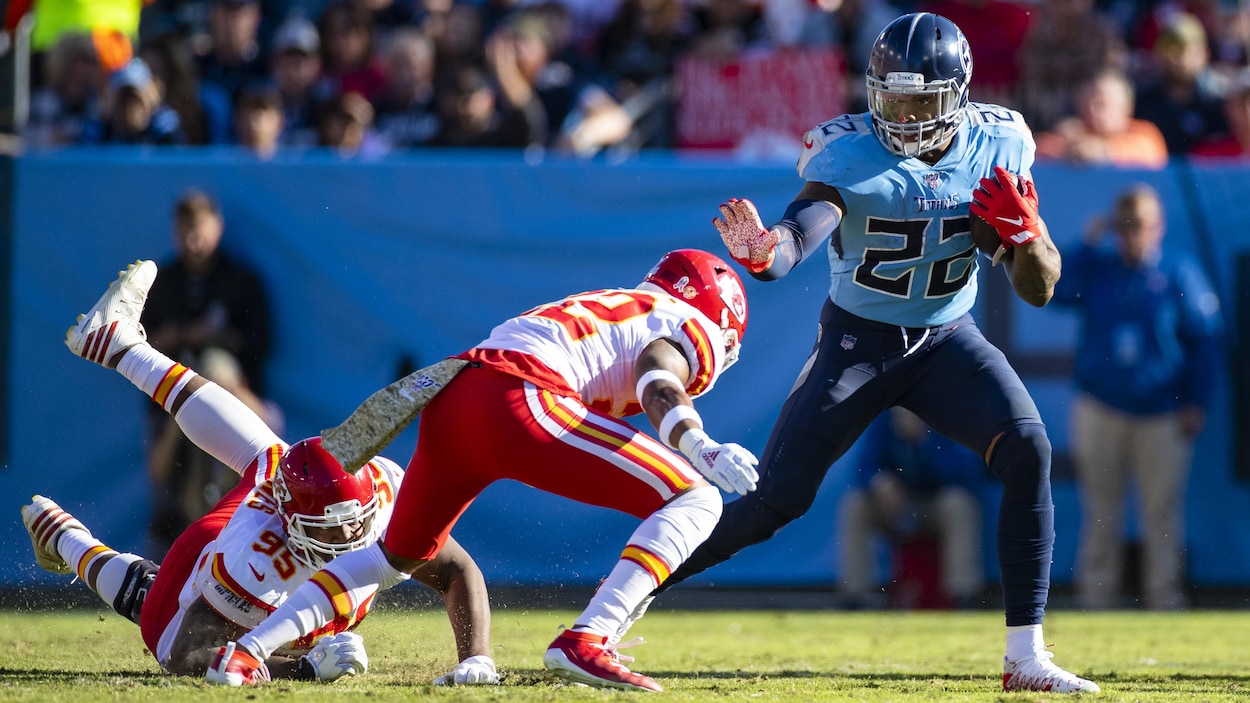 Chris Jones, Juan Thornhill et Derrick Henry