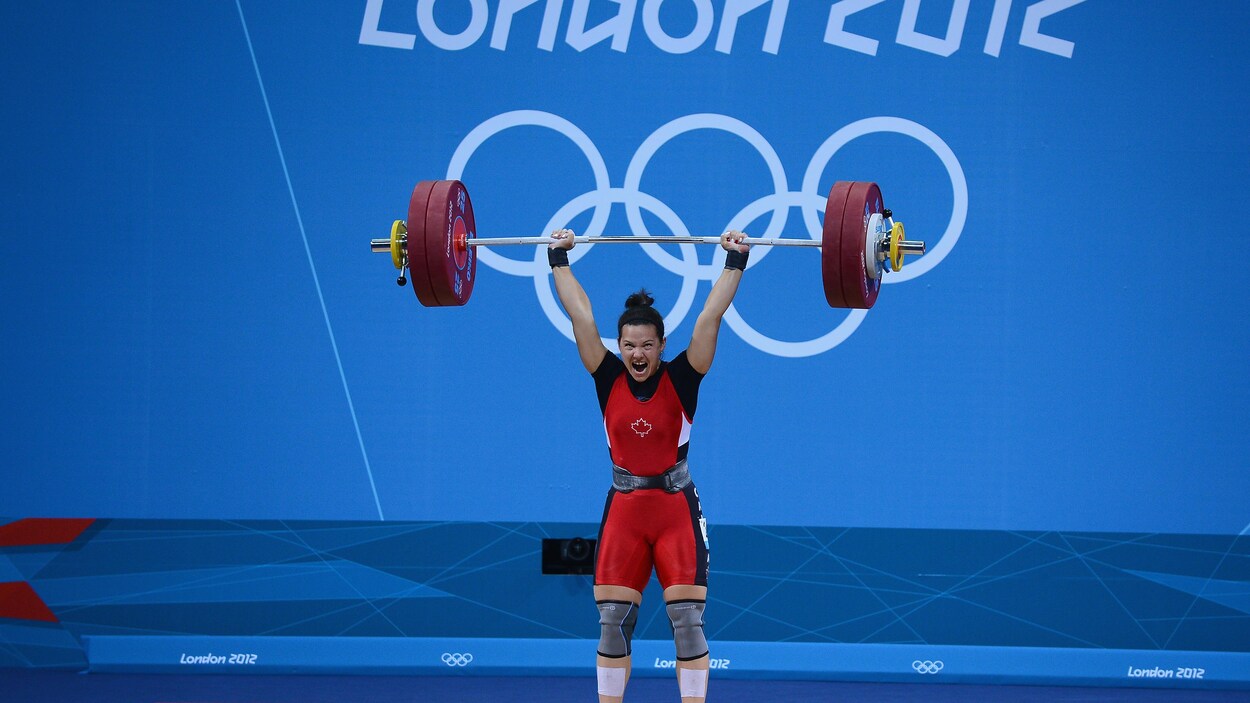 Christine Girard aux Jeux de Londres