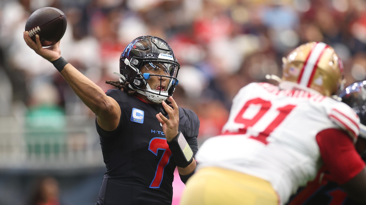 Stroud brille dans une victoire des Texans contre les 49ers