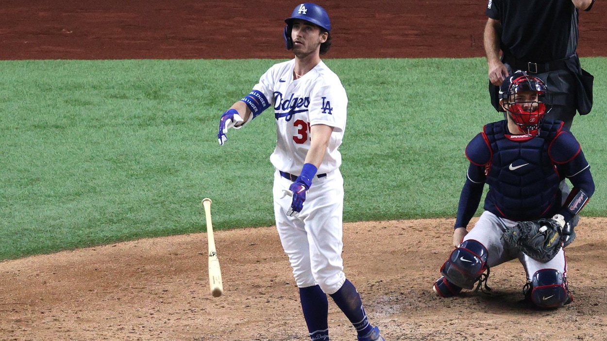 Un joueur de baseball