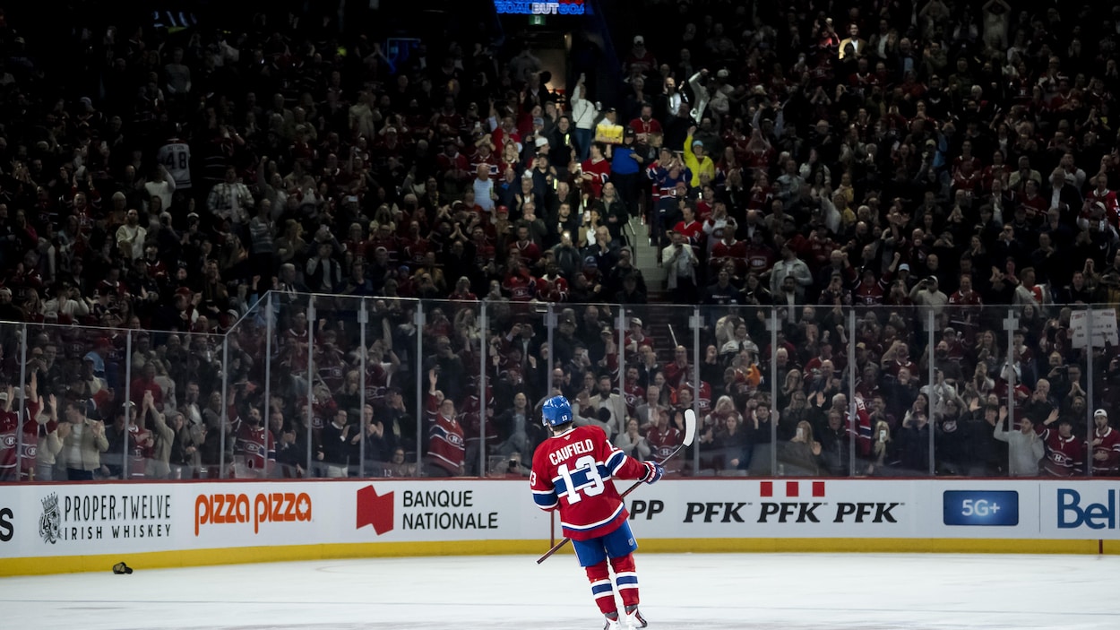 Cole Caufield parmi les grands du Canadien