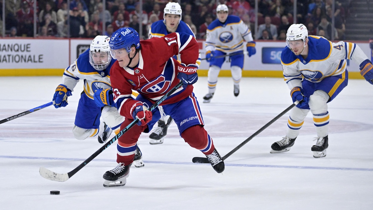 Le petit Canadien, les Sabres et leur monster truck