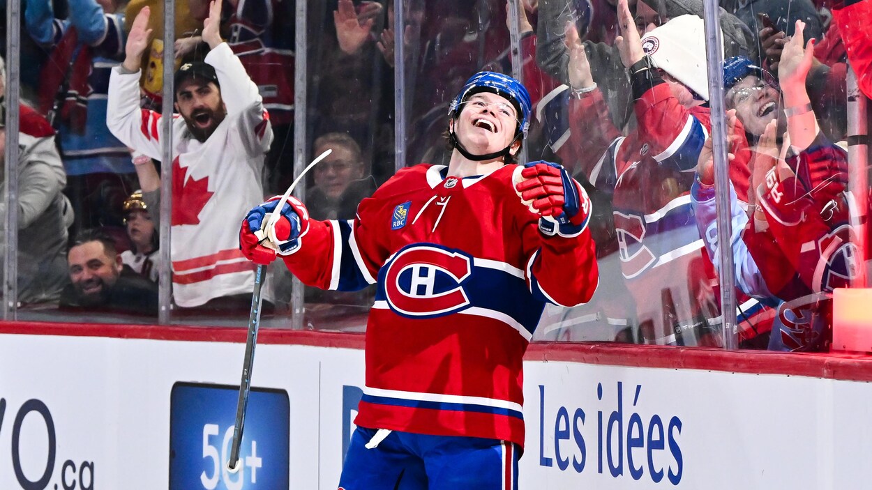 Cole Caufield fait résonner le Tricolor jusqu’en Outaouais