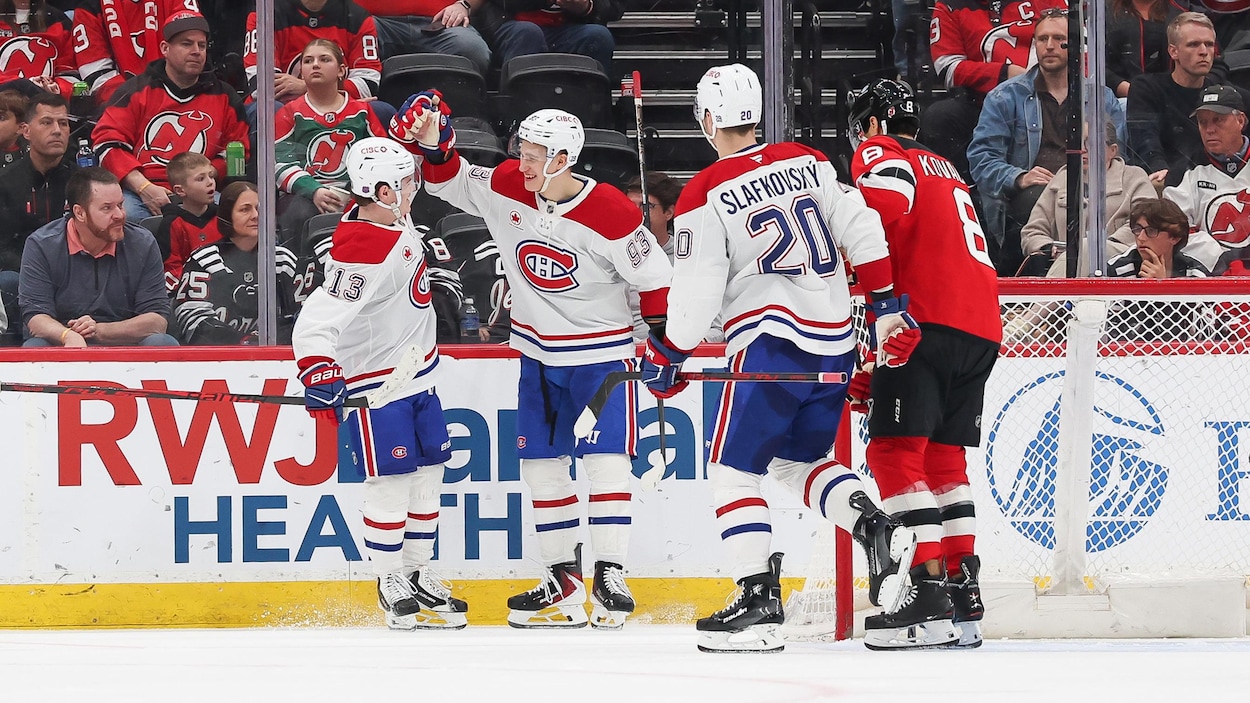 Le Canadien conclut un voyage parfait au New Jersey