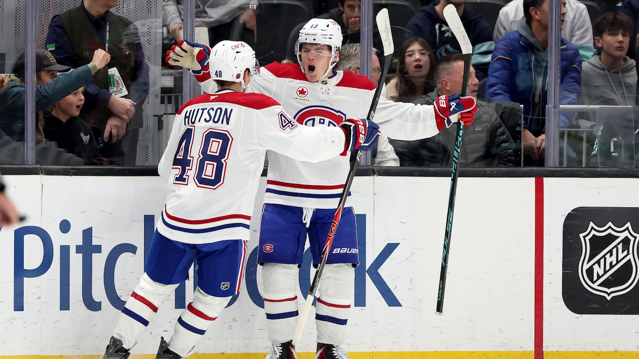 Caufield marque encore en prolongation et le Canadien bat le Kraken 4-3