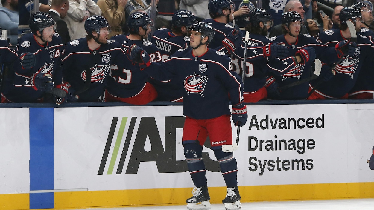Les Blue Jackets poursuivent sur leur lancée face aux Maple Leafs