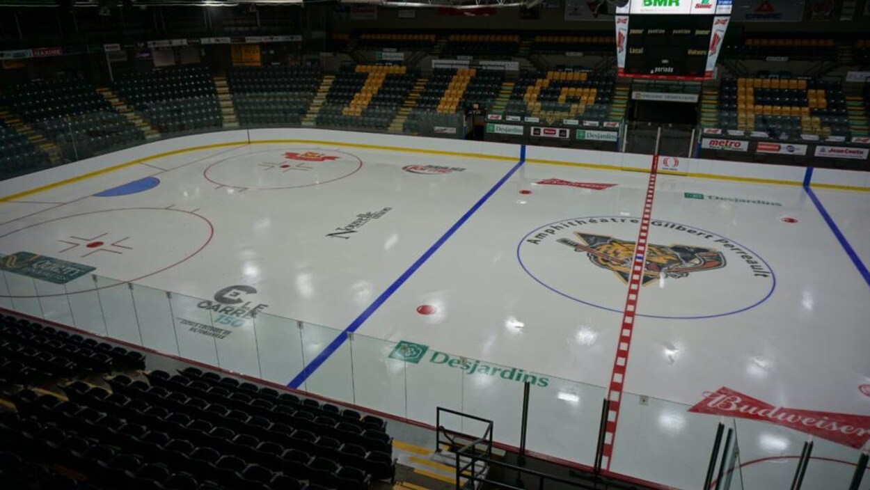 Le Colisée Desjardins, domicile des Tigres de Victoriaville