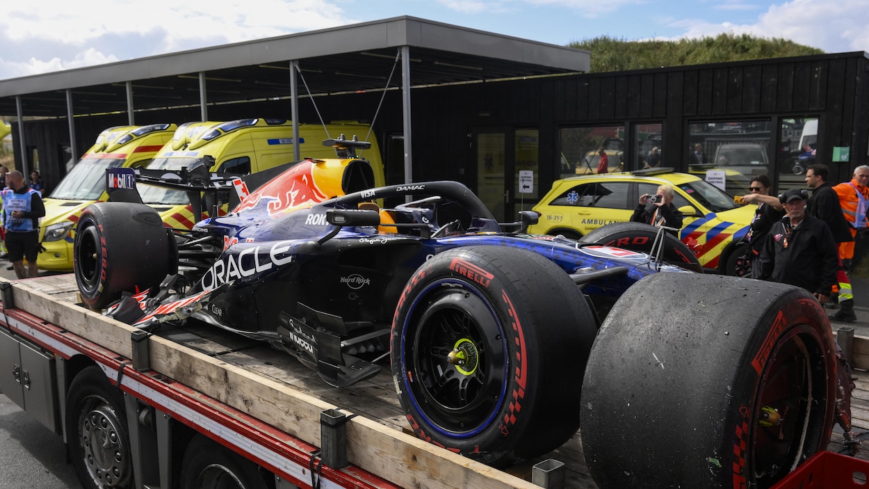 Max Verstappen abandonne au premier tour à Zandvoort après un accident