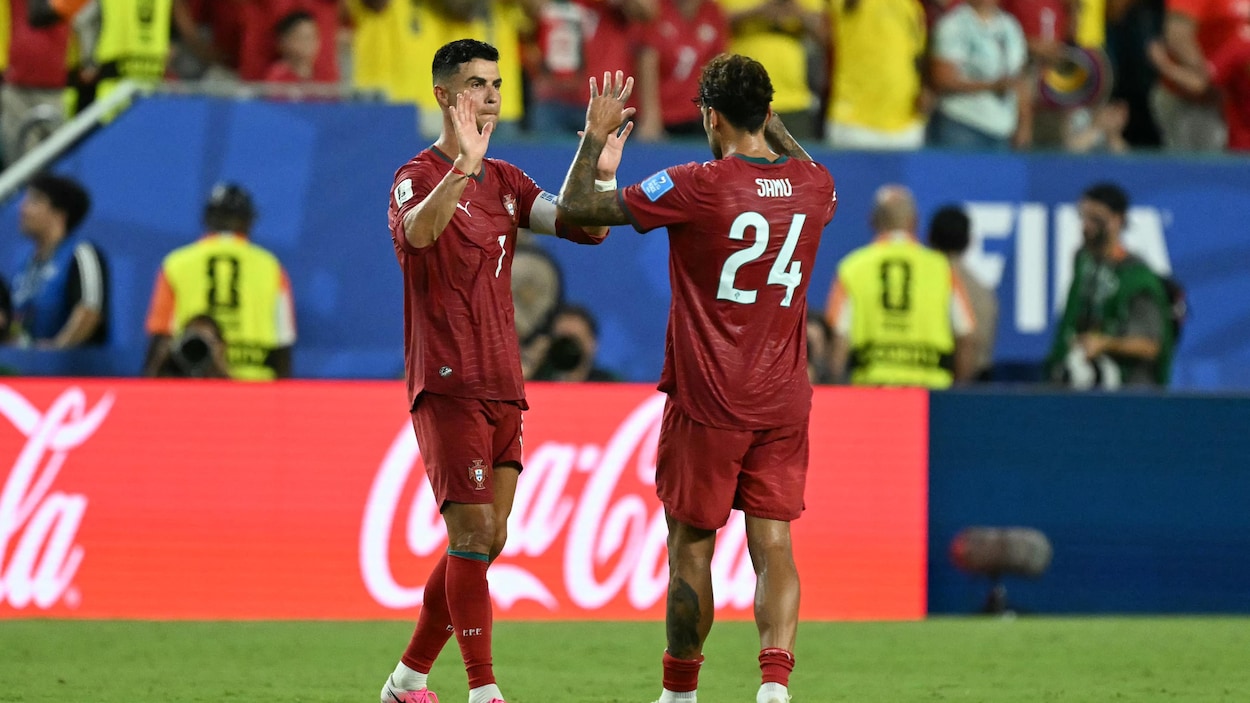 Le Portugal s’en sort indemne contre la Colombie