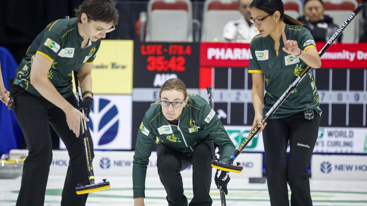 Curling : malgré sa dernière place, l’Australie se dit victorieuse