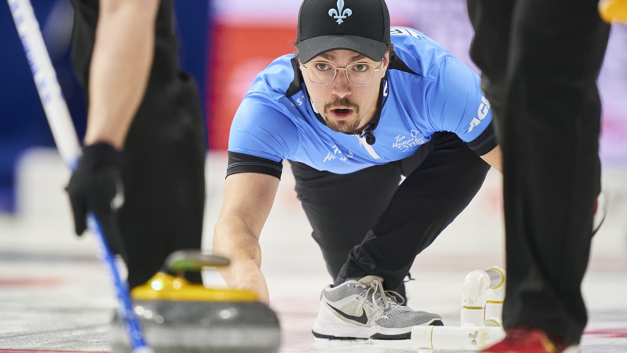 Le Québec au plus fort de la lutte au Brier RadioCanada