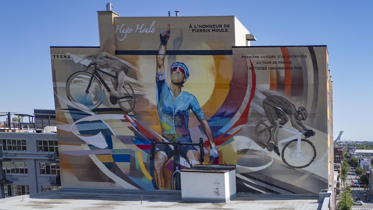 Hugo Houle remplacé par Michael Woods sur une murale