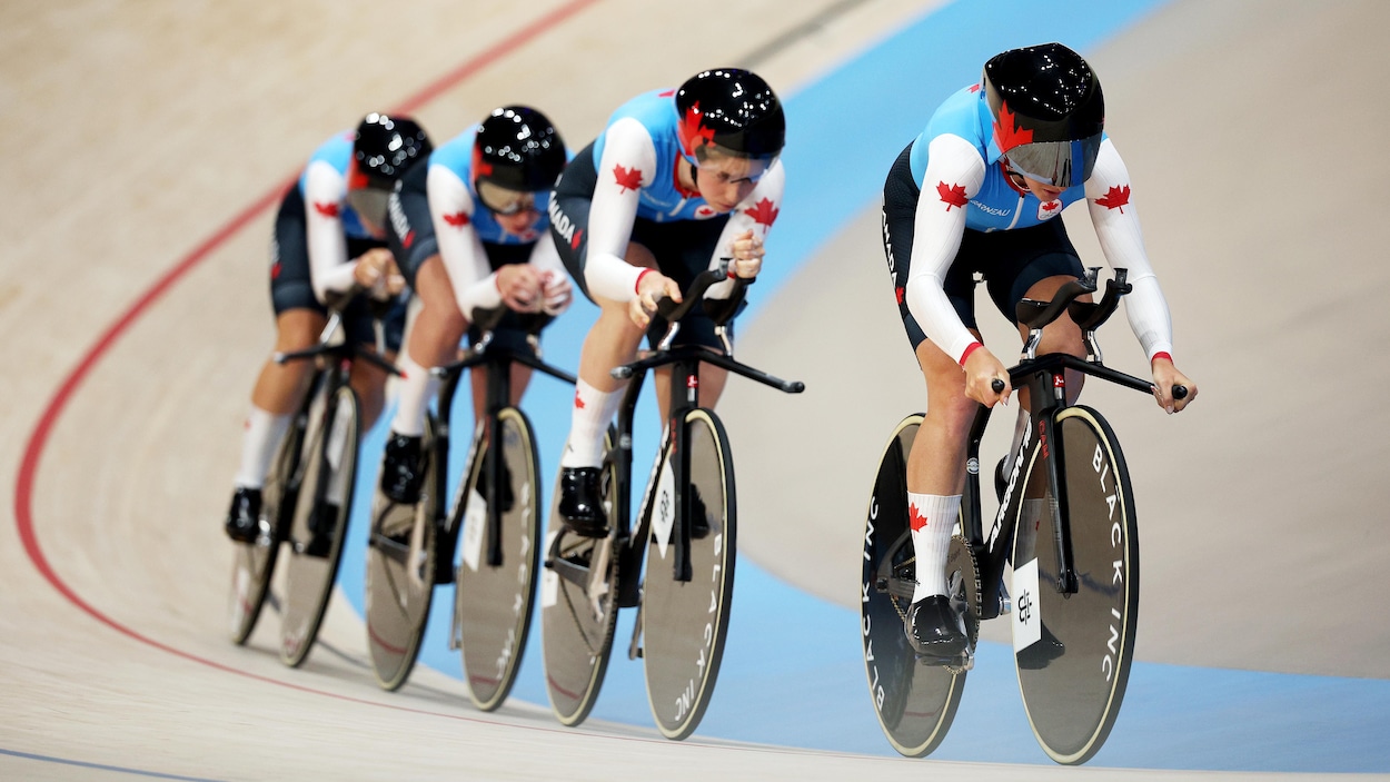 Cyclisme Canada met sur pause la poursuite par équipe féminine