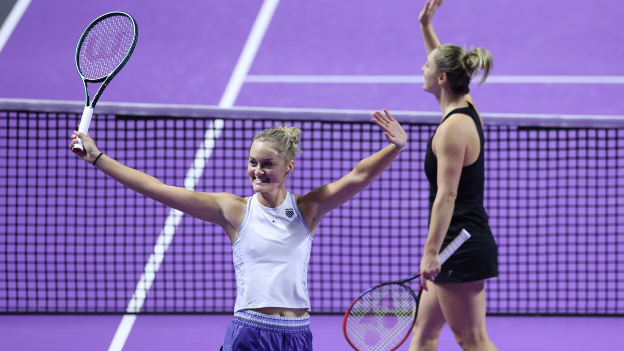Gabriela Dabrowski et sa partenaire joueront pour le titre en double aux finales de la WTA