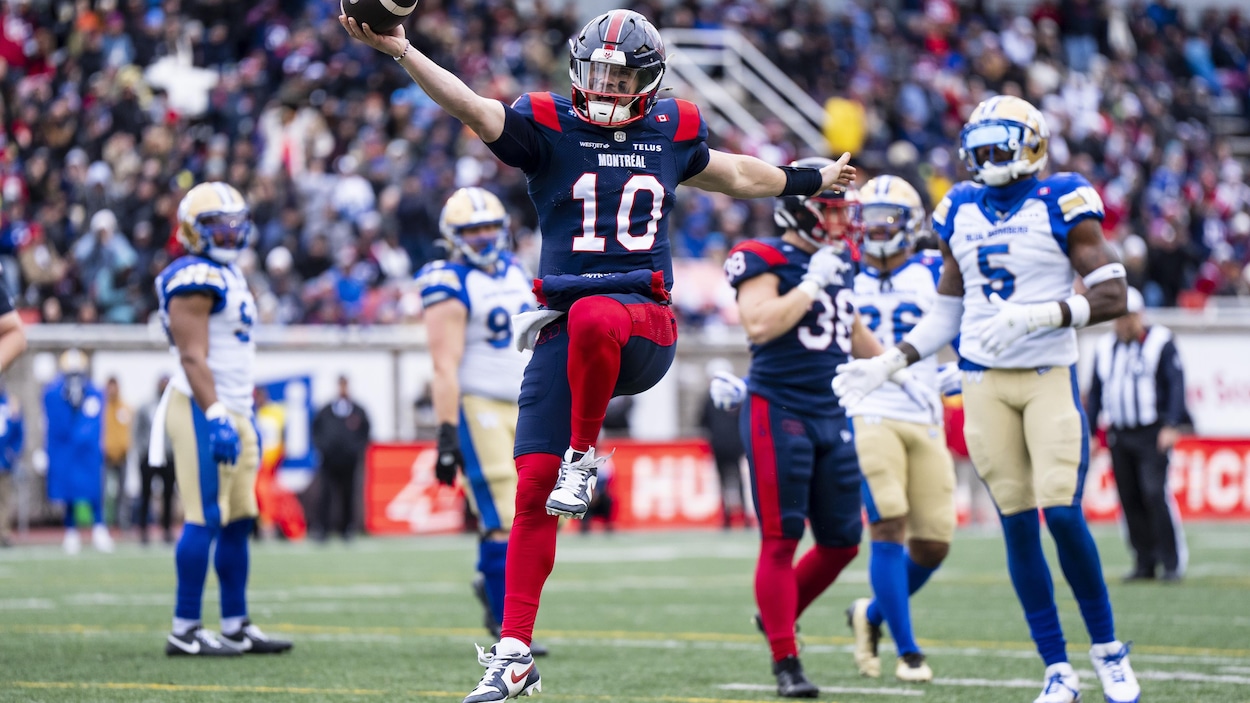 Les Alouettes résistent à la remontée des Blue Bombers et filent en finale de l’Est