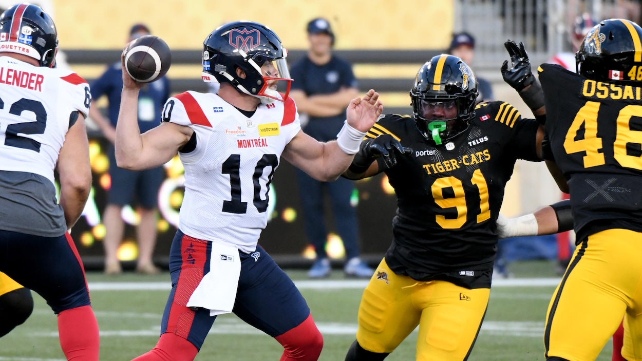 Les Alouettes triomphent des Tiger-Cats en ouverture de saison