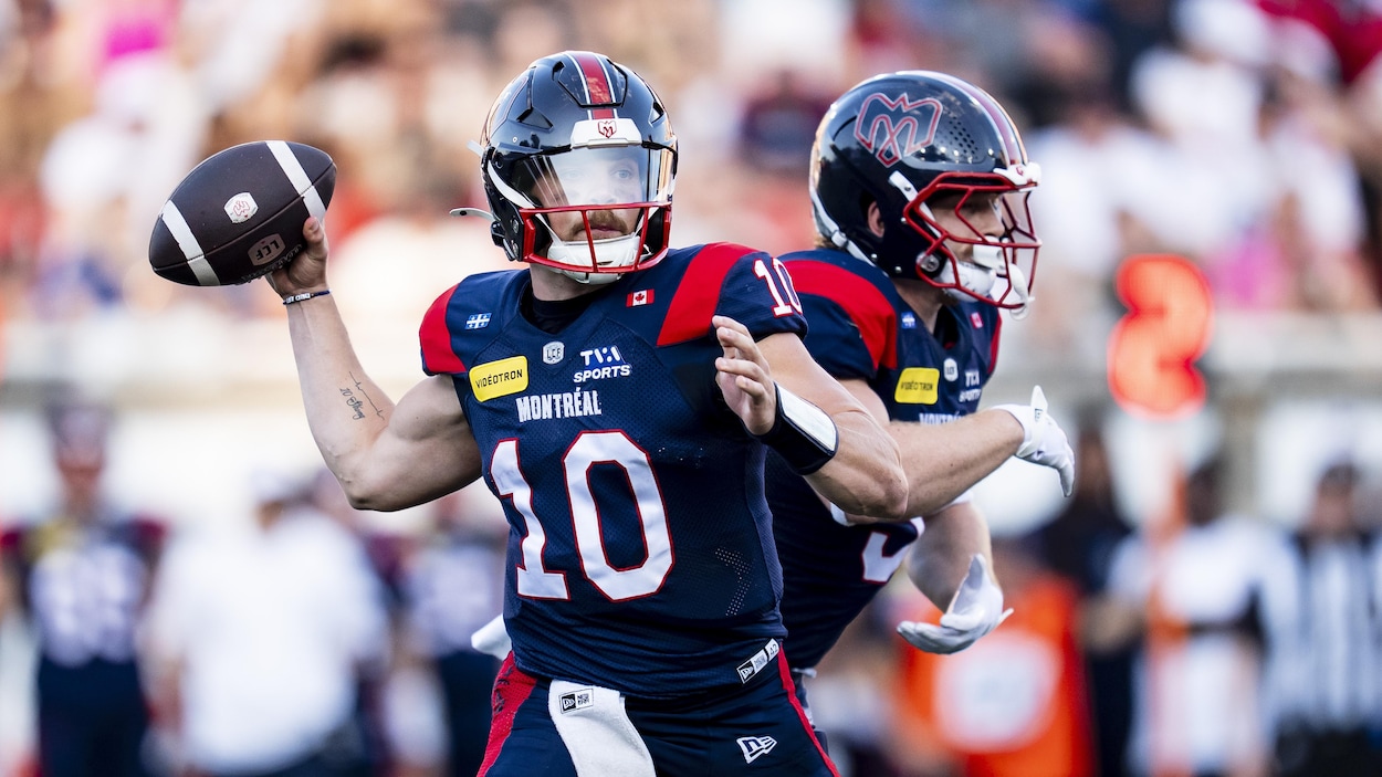 Davis Alexander au coeur du succès offensif des Alouettes